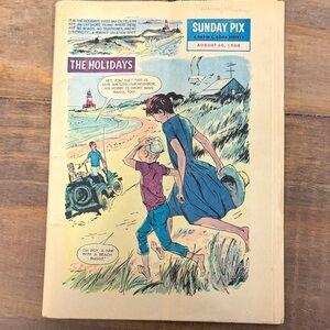 Vintage Sunday Pix Weekly August 1964